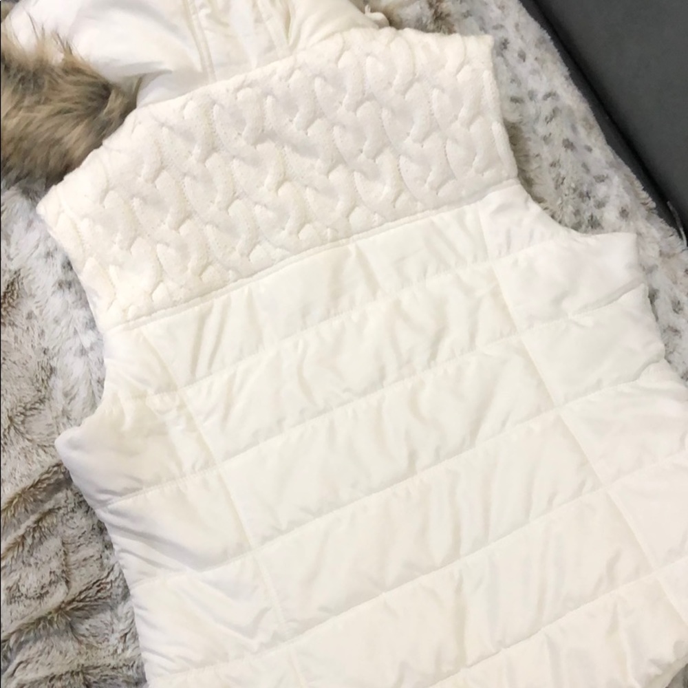 Aeropostale xl winter puffer vest fur trim - Picture 8 of 8